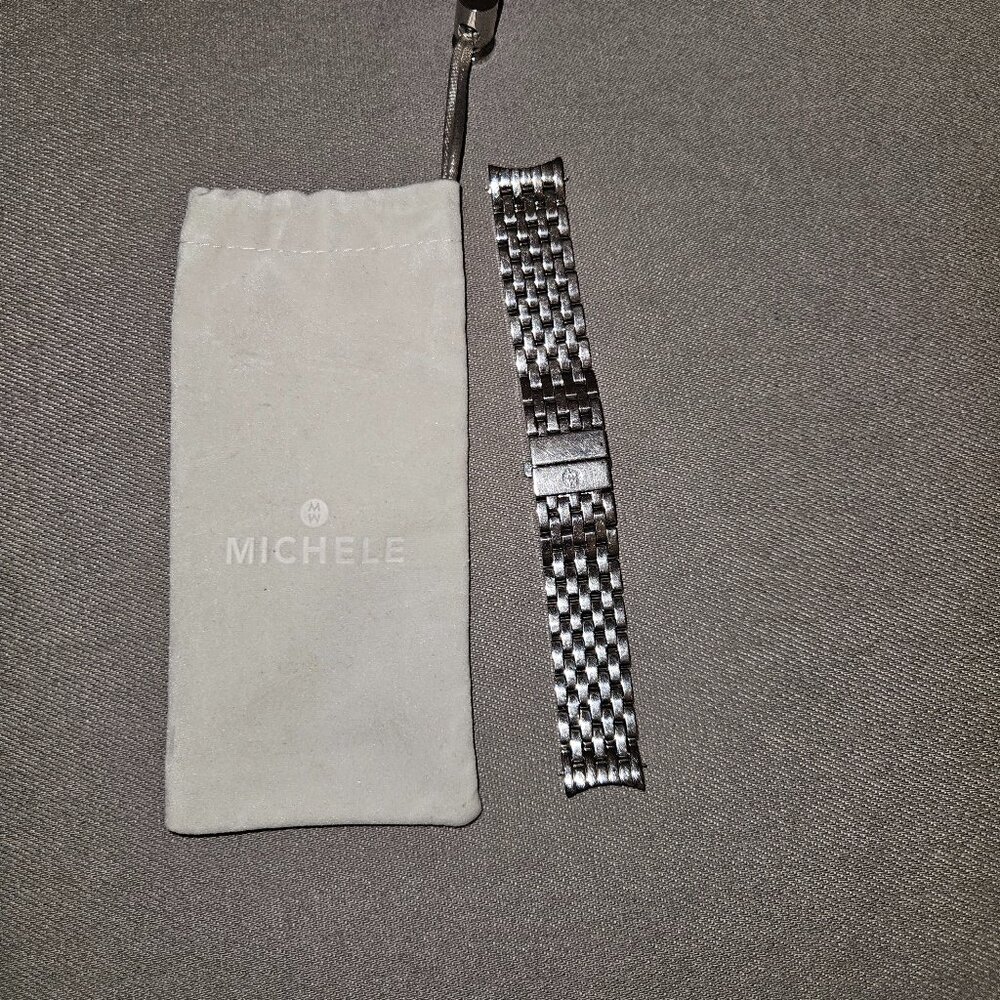 MICHELE CSX watch band (Stainless Steel)